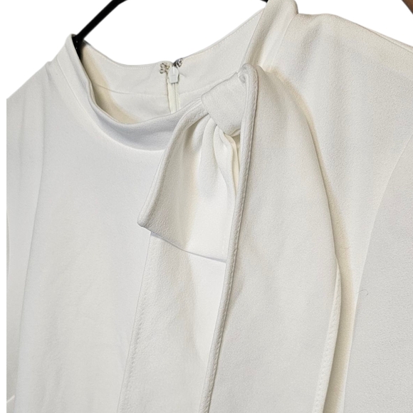 Shelby & Palmer Elegant White Midi Dress - Picture 4 of 4